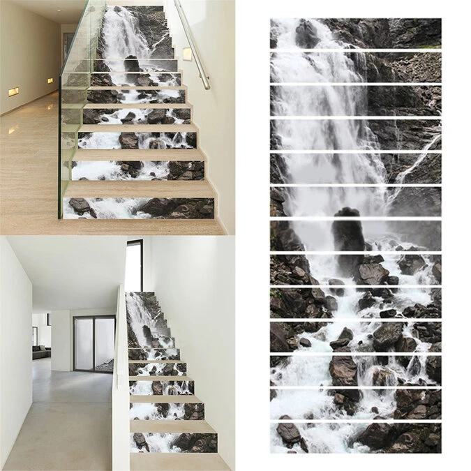 Trapstickers Waterval (13 Stroken) 5 Trapstickers Waterval (13 Stroken) - Afbeelding 3