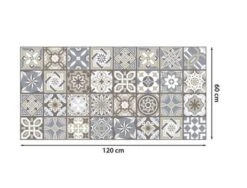 Vloersticker Spaanse Tegels Limestone (1 Vel) -RAM Winkel 1925510559