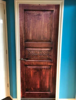 Deursticker Vintage Deur Hout -RAM Winkel 1943732787