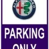 Sticker Parking Only Alfa Romeo -RAM Winkel 1943751147 1