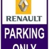 Sticker Parking Only Renault -RAM Winkel 1943751384