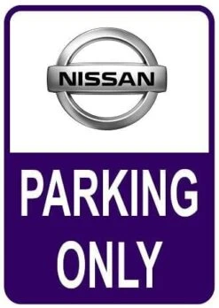 Sticker Parking Only Nissan