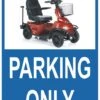 Sticker Parking Only Scootmobiel -RAM Winkel 1943754273 1