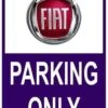 Sticker Parking Only Fiat -RAM Winkel 1943760306 1