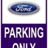 Sticker Parking Only Ford -RAM Winkel 1943761758