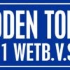 Sticker Verboden Toegang Art. 461 (25x8.8cm)