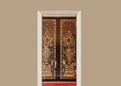 Deursticker Thaise Muurschildering