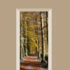 Deursticker Laan In Het Bos