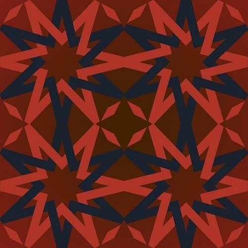 Tegelstickers Arabische Tegels Meknes C1 4 Tegelstickers Arabische Tegels Meknes C1 - Afbeelding 2