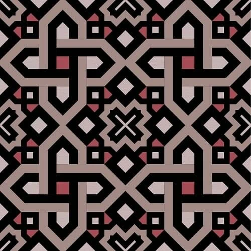 Tegelstickers Arabische Tegels Nabk C4 3 Tegelstickers Arabische Tegels Nabk C4