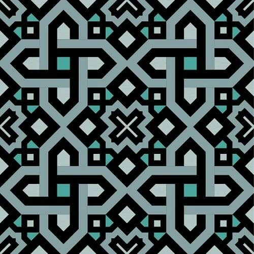 Tegelstickers Arabische Tegels Nabk C1 3 Tegelstickers Arabische Tegels Nabk C1