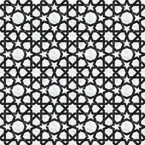 Tegelstickers Arabische Tegels Tanger T1 4 Tegelstickers Arabische Tegels Tanger T1 - Afbeelding 2