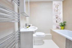 Foto Tegelsticker 15x15 'kersenbloesem Wit' 90x30 Cm Hxb -RAM Winkel 1949298270