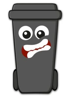 Containersticker Gezicht: Eddy De Klikosticker