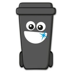 Containersticker Gezicht: Mark De Klikosticker