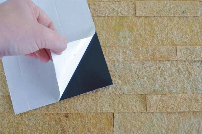 Steenstrip 3D Met Kleeflaag Franse Steen 15x60cm (hxb) 4 Steenstrip 3D Met Kleeflaag Franse Steen 15x60cm (hxb) - Afbeelding 2