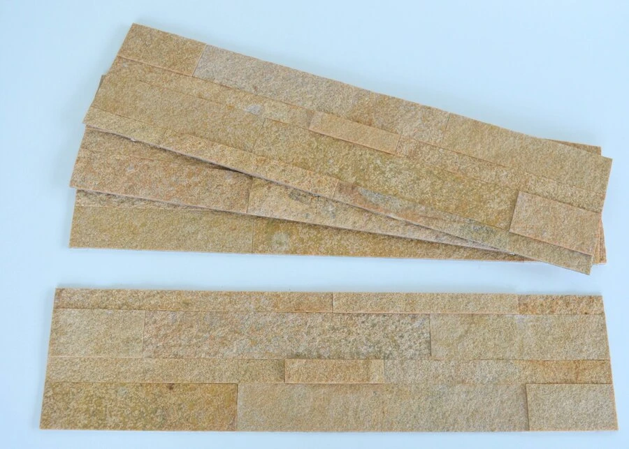 Steenstrip 3D Met Kleeflaag Franse Steen 15x60cm (hxb) 5 Steenstrip 3D Met Kleeflaag Franse Steen 15x60cm (hxb) - Afbeelding 3