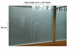 Raamfolie Structuur Voor HR++ Glas (90cm) 7 Raamfolie Structuur Voor HR++ Glas (90cm) -RAM Winkel 1968886461 4