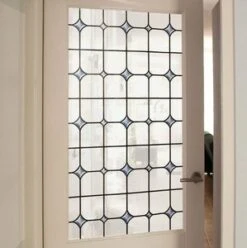 Raamfolie Glas In Lood Wit (90cm)