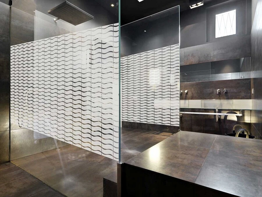 Raamfolie Wave Voor HR++ Glas (90cm) 4 Raamfolie Wave Voor HR++ Glas (90cm) - Afbeelding 2