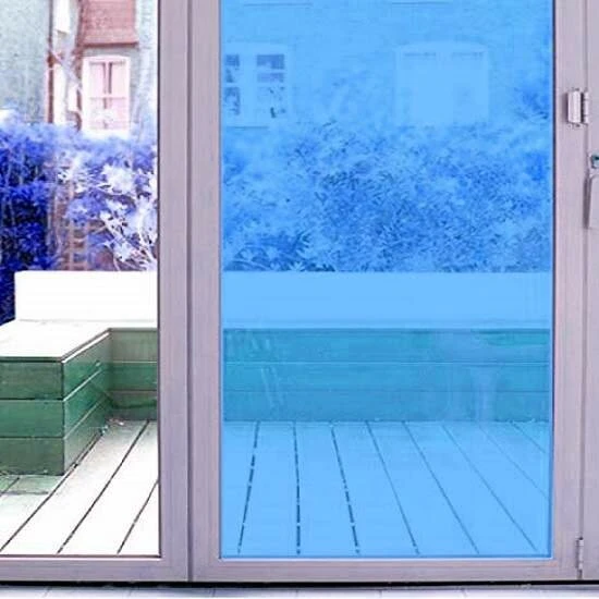 Aslan Raamfolie Transparant Blauw RAL 5019 (125cm) 3 Aslan Raamfolie Transparant Blauw RAL 5019 (125cm)