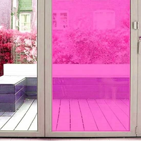 Aslan Raamfolie Transparant Roze RAL 4003 (125cm) 3 Aslan Raamfolie Transparant Roze RAL 4003 (125cm)