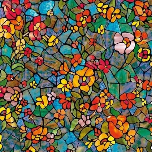 Raamfolie Tuin Venetië (45cm) 3 Raamfolie Tuin Venetië (45cm)