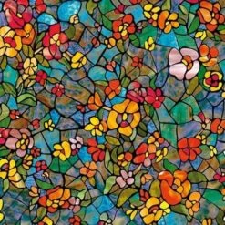 Raamfolie Tuin Venetië (45cm)