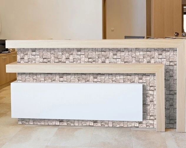 Plakfolie Stenen Grijs Mat (122cm Breed) 4 Plakfolie Stenen Grijs Mat (122cm Breed) - Afbeelding 2