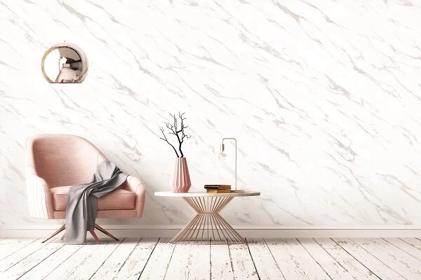 Plakfolie Marmer Mat (122cm Breed) 4 Plakfolie Marmer Mat (122cm Breed) - Afbeelding 2