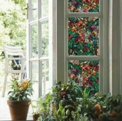 Raamfolie Libelle Glas In Lood (45cm) -RAM Winkel 1978365252