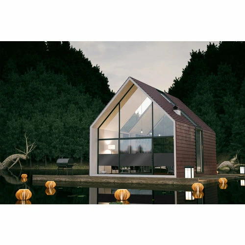 Statisch Zonwerend Raamfolie Anti-inkijk Zwart (90cm) 4 Statisch Zonwerend Raamfolie Anti-inkijk Zwart (90cm) - Afbeelding 2