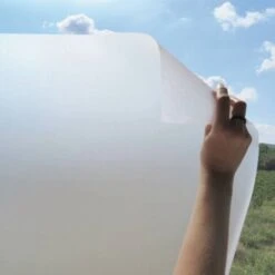 Statisch Raamfolie Gezandstraald 46cm (geschikt Voor Dubbel, HR+ En HR++ Glas)