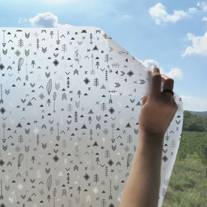 Statisch Raamfolie Bohemian 46cm (geschikt Voor Dubbel, HR+ En HR++ Glas) 4 Statisch Raamfolie Bohemian 46cm (geschikt Voor Dubbel, HR+ En HR++ Glas) - Afbeelding 2