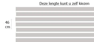 Statisch Raamfolie Office Strepen (geschikt Voor Dubbel, HR+ En HR++ Glas) (46cm) 5 Statisch Raamfolie Office Strepen (geschikt Voor Dubbel, HR+ En HR++ Glas) (46cm) - Afbeelding 3