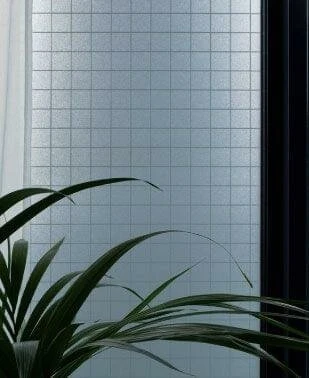 Statisch Raamfolie Blokken Gezandstraald (45cm) 4 Statisch Raamfolie Blokken Gezandstraald (45cm) - Afbeelding 2