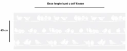 Statisch Raamfolie Vogels (45cm) -RAM Winkel 1979171517 2