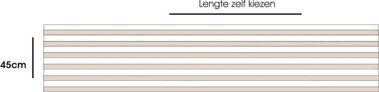 Statisch Raamfolie Strepen (45cm) 4 Statisch Raamfolie Strepen (45cm) - Afbeelding 2