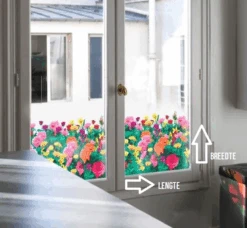 Raamfolie Roos Voor HR++ Glas (61cm) 5 Raamfolie Roos Voor HR++ Glas (61cm) -RAM Winkel 1979800242 1